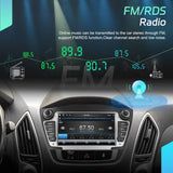 For Hyundai IX35 Car Central Control Screen Navigation Bluetooth Player, 4G+64G, 6G+128G