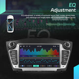 For Hyundai IX35 Car Central Control Screen Navigation Bluetooth Player, 4G+64G, 6G+128G