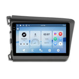 For Honda Civic Android 15 Car Navigation Bluetooth Player, 4-Core 2GB + 64GB, 4-Core 4GB + 64GB, 8-Core 6GB + 128GB
