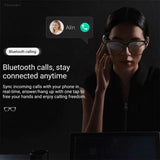 M02S Smart Glasses with 8MP HD Camera, 1080P Video, AI Voice Assistant, Recording, Translation, Transparent, Sunglasses, Photochromic, Transparent+Sunglasses, Transparent+Photochromic