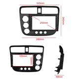 For Honda Civic 2001-2005 Android Car Central Control Screen Navigation Bluetooth Player, 8-Core 4GB + 64GB, 8-Core 6GB + 128GB