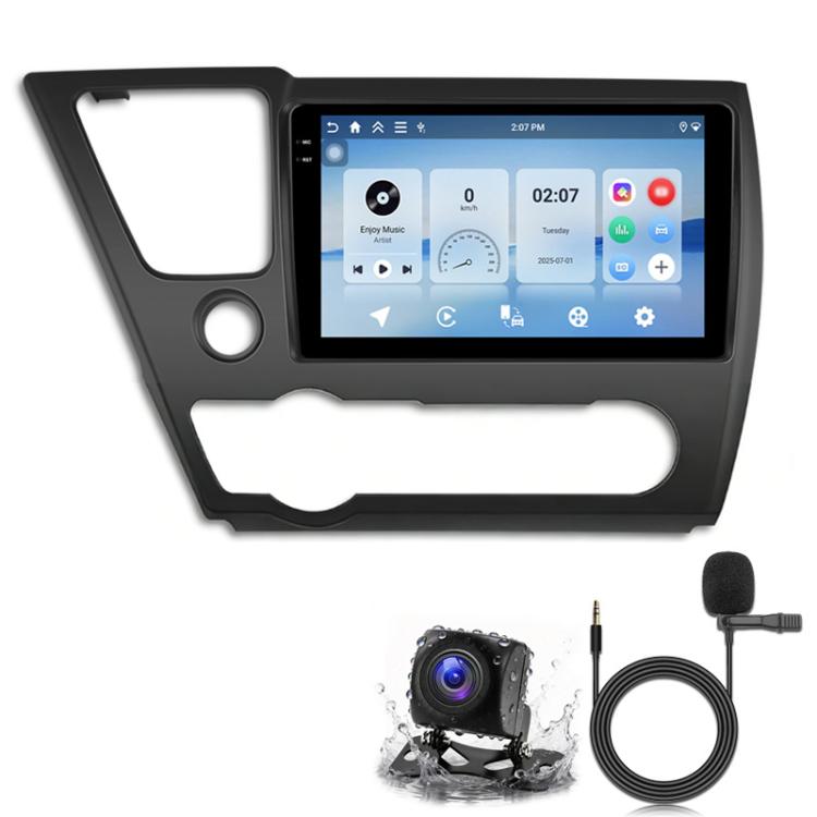 For Honda Civic US Left Hand Drive Android Car Central Control Screen Navigation Bluetooth Player,8-Core 4GB + 64GB, 8-Core 6GB + 128GB