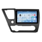 For Honda Civic US Left Hand Drive Android Car Central Control Screen Navigation Bluetooth Player,8-Core 4GB + 64GB, 8-Core 6GB + 128GB