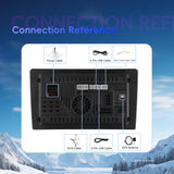 For Honda Civic US Left Hand Drive Android Car Central Control Screen Navigation Bluetooth Player,8-Core 4GB + 64GB, 8-Core 6GB + 128GB