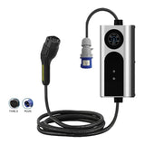 European Standard Portable Car Charger With Display Portable AC Charging Cable For Home Use, 7KW, 3.5KW, 11KW, 22KW