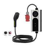 European Standard Portable Car Charger With Display Portable AC Charging Cable For Home Use, 7KW, 3.5KW, 11KW, 22KW