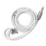 Upgraded Dual-Pin Headphone Cable With Single-Crystal Copper, Length: 1.2m, 3.5mm+4.4mm, 3.5mm+4.4mm+Type-C