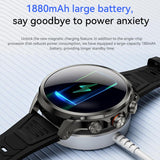 4G Global SIM Card Slot Rotating Camera For Calls / Photos Smartwatch
