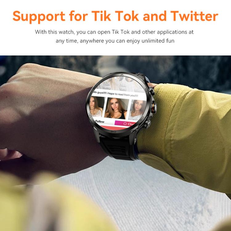 4G Global Access Google Store Rotating Camera Smartwatch