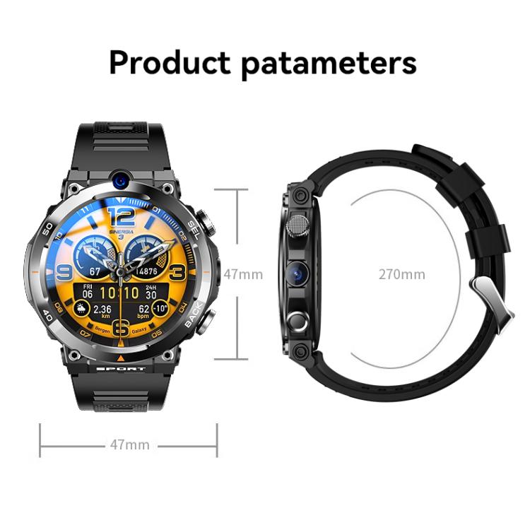Eurasian African Versions APP Download Dual-Camera Video Calling Smartwatch