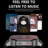 Eurasian African Version 4G SIM Card Slot Google Play Store Ooutdoor Photography Rugged Smartwatch