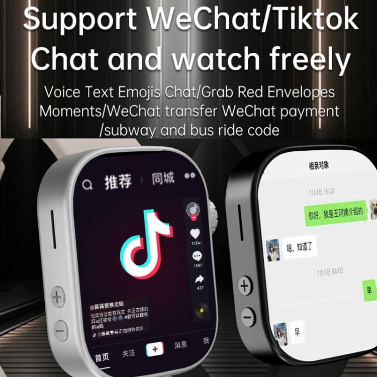 Eurasian African Version 4G SIM Card Slot Google Play Store Video Calling Camera Smartwatch