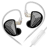 KZ AS16 PRO X 16BA In-Ear Hi-Fi Monitoring 1.2m Wired Earphone, Standard, With Mic