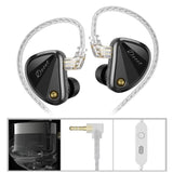 KZ Decet 3.5mm Array-style 10-Driver Dynamic 1.2m Wired Earphone, Original Sound Standard, Original Sound With Mic, Tuned Standard, Tuned With Mic