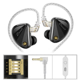 KZ Decet 3.5mm Array-style 10-Driver Dynamic 1.2m Wired Earphone, Original Sound Standard, Original Sound With Mic, Tuned Standard, Tuned With Mic