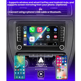 7-Inch Car Navigation System With Wireless Bluetooth CarPlay For Volkswagen, Quad-core 2GB+32GB, Octa-core 4GB+64GB, Octa-core 6GB+128GB
