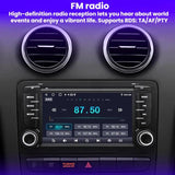 7-Inch Car Navigation Multimedia Smartphone Connectivity CarPlay All-In-One For Audi A3, Octa-core 4GB+64GB, Octa-core 6GB+128GB