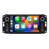 7 Inch Navigation GPS Reversing Car Radio Carplay For Dodge / Jeep / Chrysler, Octa-core 4GB+64GB, Octa-core 6GB+128GB