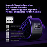 KZ Phantom Hi-Fi-grade Audio Gaming 1.2m Wired Earphones, 3.5mm Standard, 3.5mm With Mic, Type-C Sound Card