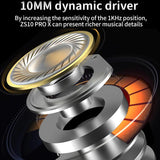 KZ-ZS10 PRO X 10-driver Dynamic Driver+Balanced Armature 1.2m Wired Earphones, Without Mic, With Mic