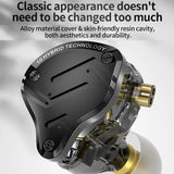 KZ-ZS10 PRO X 10-driver Dynamic Driver+Balanced Armature 1.2m Wired Earphones, Without Mic, With Mic