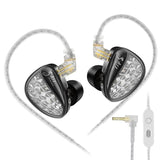 KZ-ZA12 Wired Earphones – Hybrid Dynamic + Balanced Armature, Hi-Fi Stage Monitor