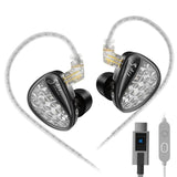KZ-ZA12 Wired Earphones – Hybrid Dynamic + Balanced Armature, Hi-Fi Stage Monitor