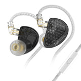 KZ-AS16 PRO 8-Driver Pure Balanced Armature In-Ear 1.2m Wired Earphones, Green Standard, Green With Mic, Black Standard, Black With Mic