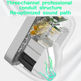 KZ-AS16 PRO 8-Driver Pure Balanced Armature In-Ear 1.2m Wired Earphones, Green Standard, Green With Mic, Black Standard, Black With Mic