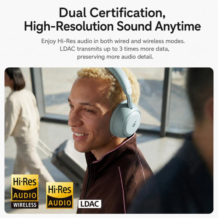 ANKER Soundcore D1402 Space 2 Wireless Over-Ear Noise Reduction Bluetooth Headphones