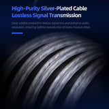 KZ-AM16 Dedicated Low-Frequency Drivers Music Gaming Hi-Fi 1.2m Wired Earphones, Balanced Standard 3.5mm, Balanced With Mic 3.5mm, Bass Enhanced Standard 3.5mm, Bass Enhanced With Mic 3.5mm, Balanced With Mic Type-C, Bass Enhanced With Mic Type-C