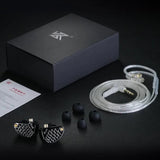 KZ-AM16 Dedicated Low-Frequency Drivers Music Gaming Hi-Fi 1.2m Wired Earphones, Balanced Standard 3.5mm, Balanced With Mic 3.5mm, Bass Enhanced Standard 3.5mm, Bass Enhanced With Mic 3.5mm, Balanced With Mic Type-C, Bass Enhanced With Mic Type-C
