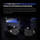 KZ-AM16 Dedicated Low-Frequency Drivers Music Gaming Hi-Fi 1.2m Wired Earphones, Balanced Standard 3.5mm, Balanced With Mic 3.5mm, Bass Enhanced Standard 3.5mm, Bass Enhanced With Mic 3.5mm, Balanced With Mic Type-C, Bass Enhanced With Mic Type-C