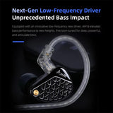 KZ-AM16 Dedicated Low-Frequency Drivers Music Gaming Hi-Fi 1.2m Wired Earphones, Balanced Standard 3.5mm, Balanced With Mic 3.5mm, Bass Enhanced Standard 3.5mm, Bass Enhanced With Mic 3.5mm, Balanced With Mic Type-C, Bass Enhanced With Mic Type-C