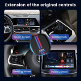 MMB Max-BM-Q4W For BMW 8+128G Wireless CarPlay Box Vehicle GPS Android System Video Convert Adapter, Hong Kong, Macau, Taiwan + Eurasian, US