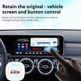 MMB WJAN-Q8W Universal Wireless CarPlay Adapter Plug-And-Play Wired To Wireless Smart Box, 8+128G 5G Hong Kong, Macau, Taiwan+Eurasian