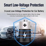 5.6L Compressor Cooling Car Fridge Large Capacity Silent Vehicle Refrigerator