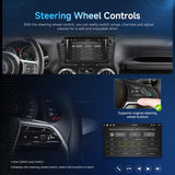 9-Inch CarPlay Compatible In-Car Center Console With 7-Inch Screen Bluetooth Navigation Rearview Camera Player, Standard+AHD Camera+Mic