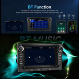 9-Inch CarPlay Compatible In-Car Center Console With 7-Inch Screen Bluetooth Navigation Rearview Camera Player, Standard+AHD Camera+Mic