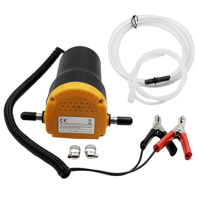 Bomba de transferencia de aceite de 24 V - Extractor de cárter de 60 W para la extracción y transferencia de fluidos de petróleo crudo