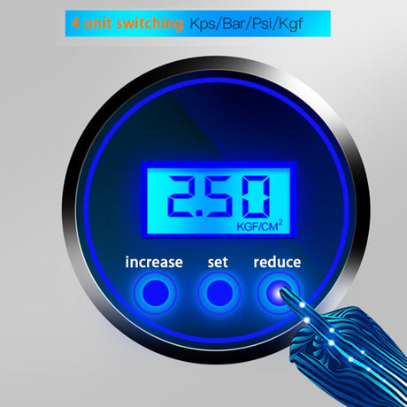 DC 12V 120W 150 PSI Car Air Compressor Inflatable Air Pump with Digital Display Auto Shut Off Gauge - LYDARZ