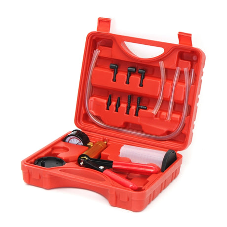 2 in 1 Brake Fluid Bleeder Change Hand Held Vacuum Pistol Pump Tester Kit - LYDARZ
