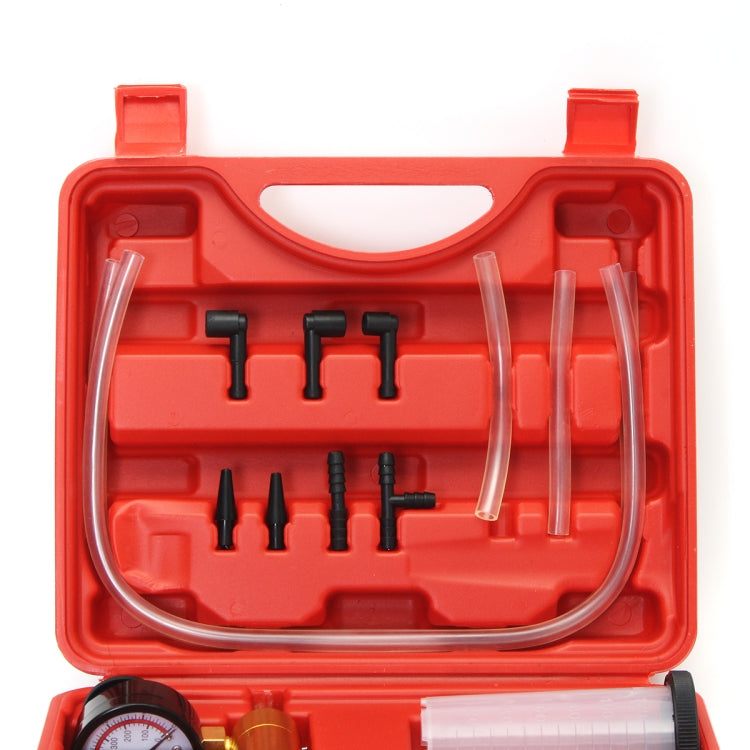Kit de purga de líquido de frenos 2 en 1 - Comprobador de bomba de vacío manual