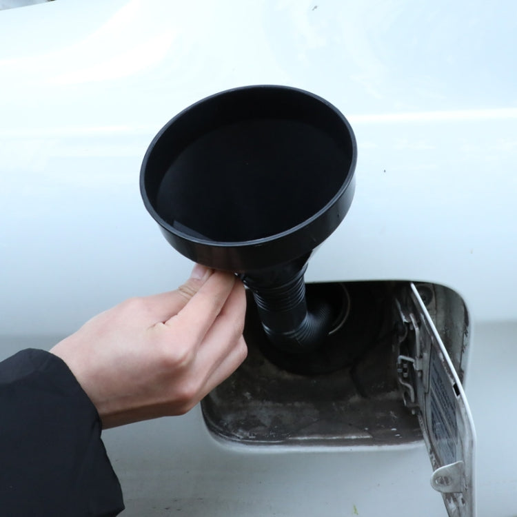 Embudos universales para vehículos con pico blando para autos, camiones y motocicletas - Herramienta de plástico rellena para verter aceite