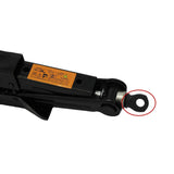 Gato hidráulico plegable para coche, con balancín, para facilitar las reparaciones del vehículo