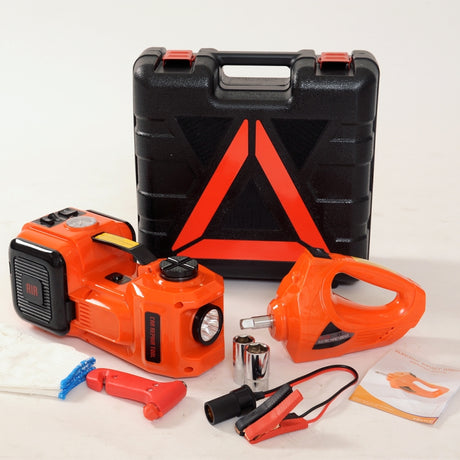 3 In 1 Car Electric Jack Air Pump Electric Wrench Maintenance Tools Set - LYDARZ