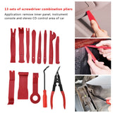 13 PCS Car Audio Disassembly Tools for Modification, Installation, and Soundproof Repair