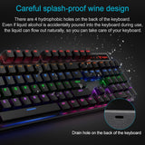 Rapoo V500 PRO Mixed Light 104 Keys Game Esports Typing Wired Mechanical Keyboard