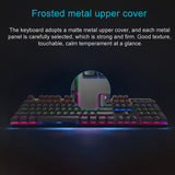 Rapoo V500 PRO Mixed Light 104 Keys Game Esports Typing Wired Mechanical Keyboard