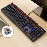 Rapoo V500 PRO Mixed Light 104 Keys Game Esports Typing Wired Mechanical Keyboard